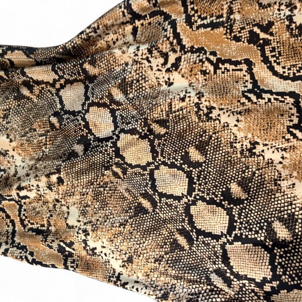 Altar'd State Women's Snakeskin Midi Skirt - Picture 2 of 5